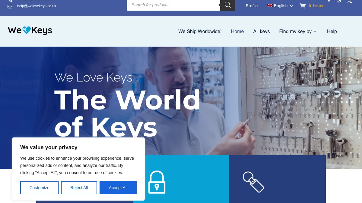 We Love Keys project showcase